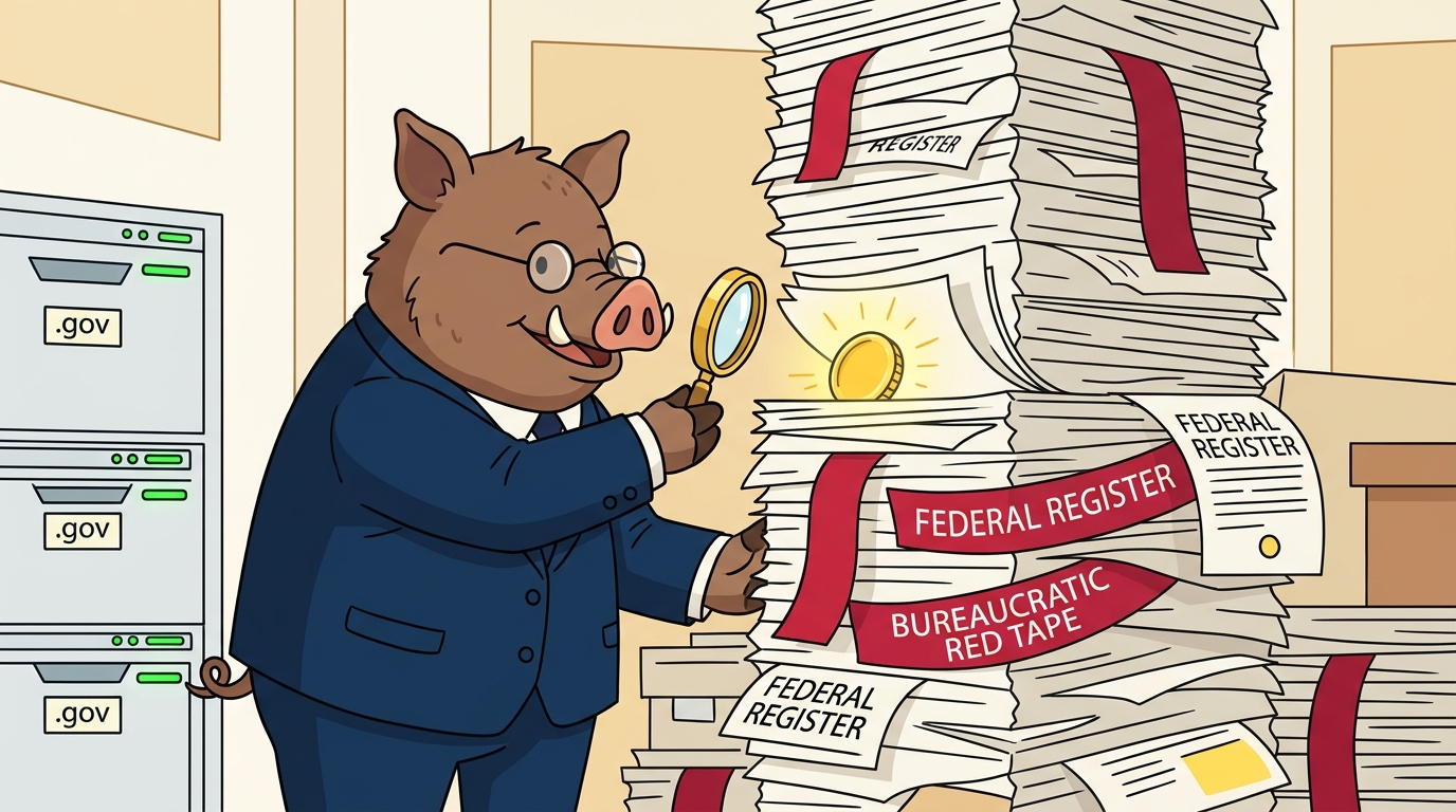 Stage 1: Autonomous Resourcing from Federal Haystack